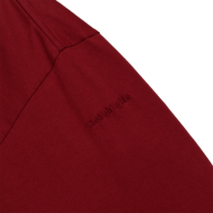 lite 'big LS tee' red