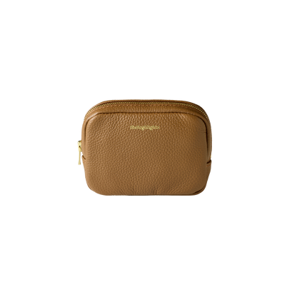 mini 'pouch' teddy brown