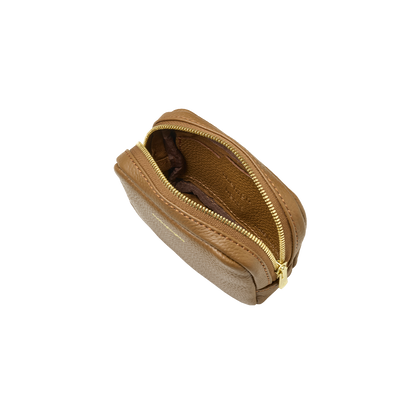 mini 'pouch' teddy brown