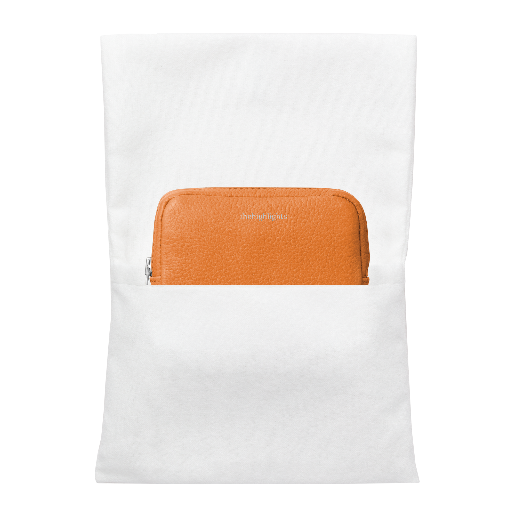 mini 'pouch' apricot