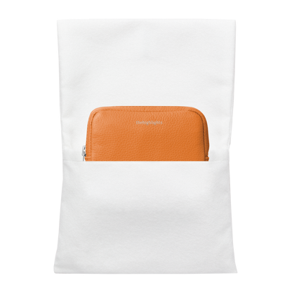 mini 'pouch' apricot