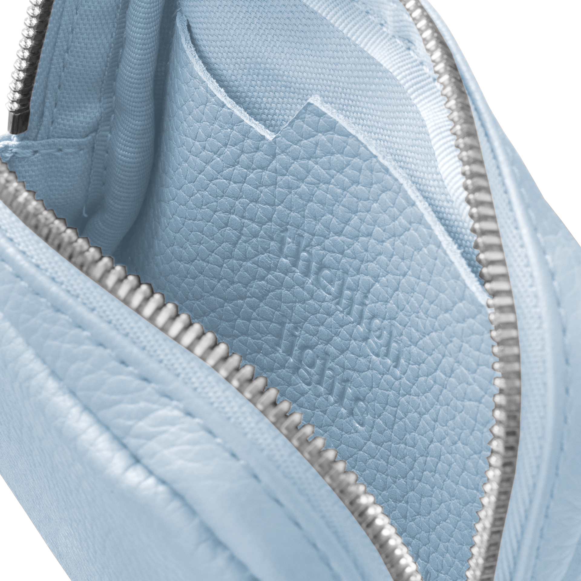 mini 'pouch' comet blue