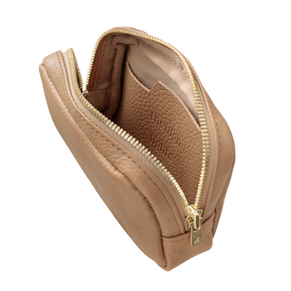 mini 'pouch' desert beige