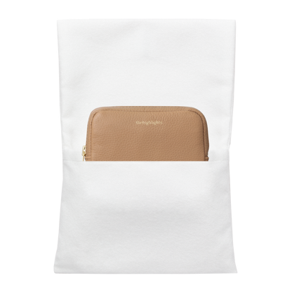 mini 'pouch' desert beige