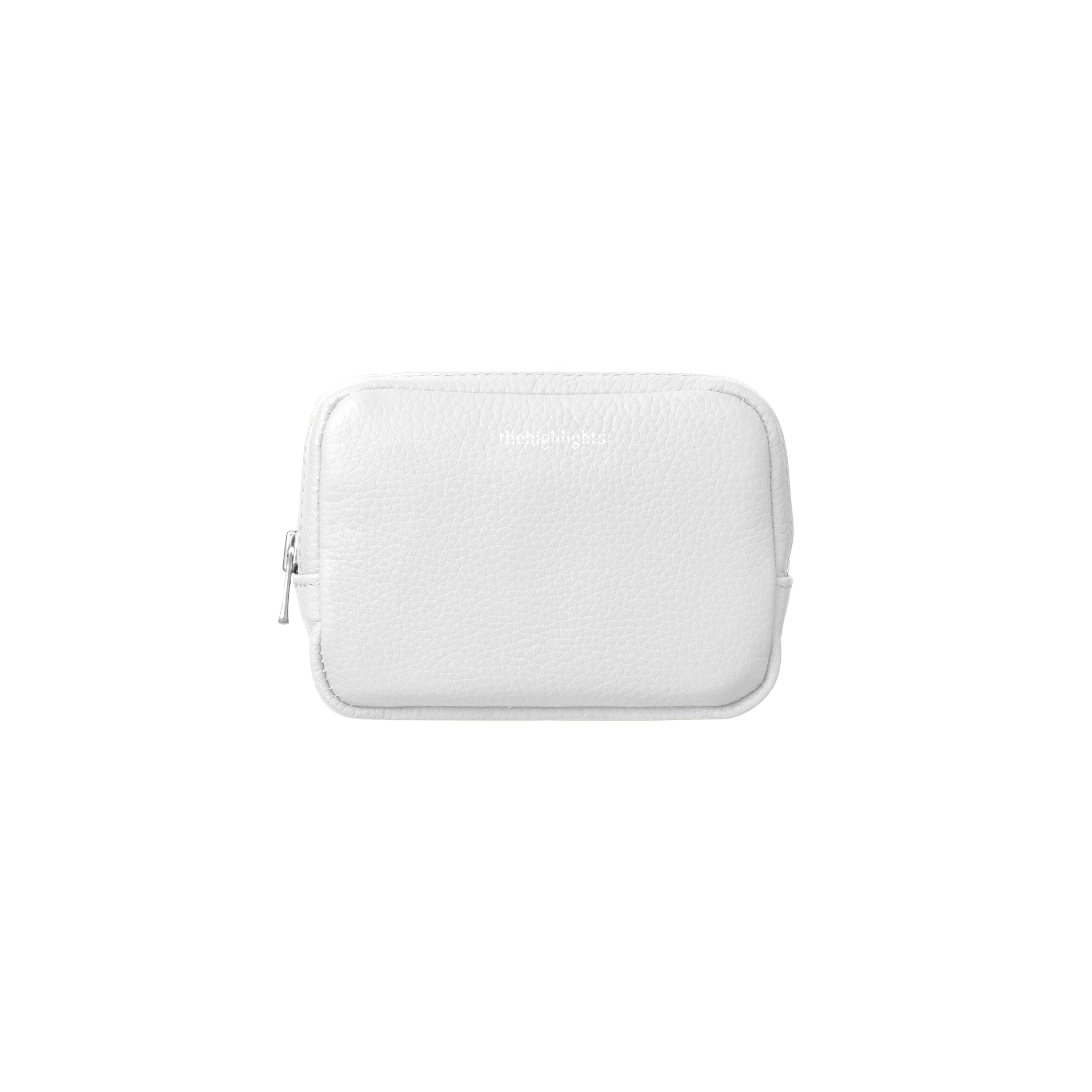 mini 'pouch' low white