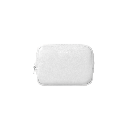 mini 'pouch' low white