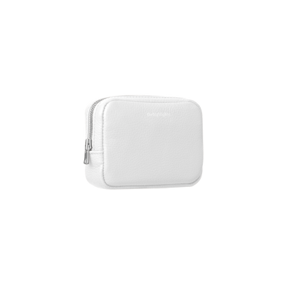 mini 'pouch' low white