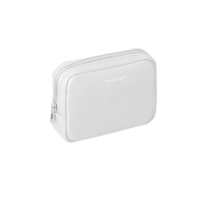 mini 'pouch' low white
