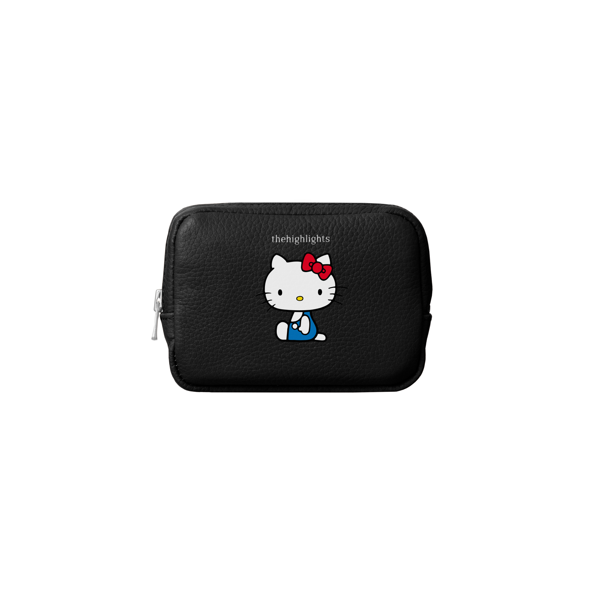 mini 'pouch' more black × HELLO KITTY