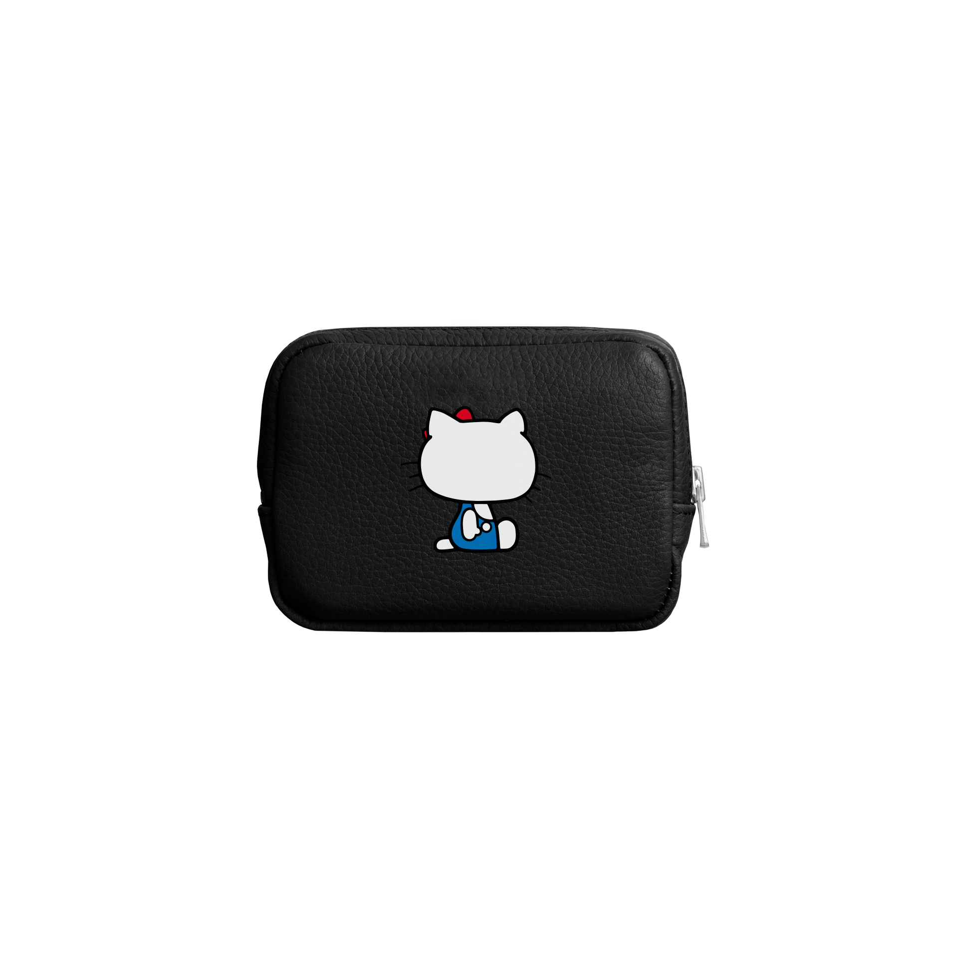 mini 'pouch' more black × HELLO KITTY