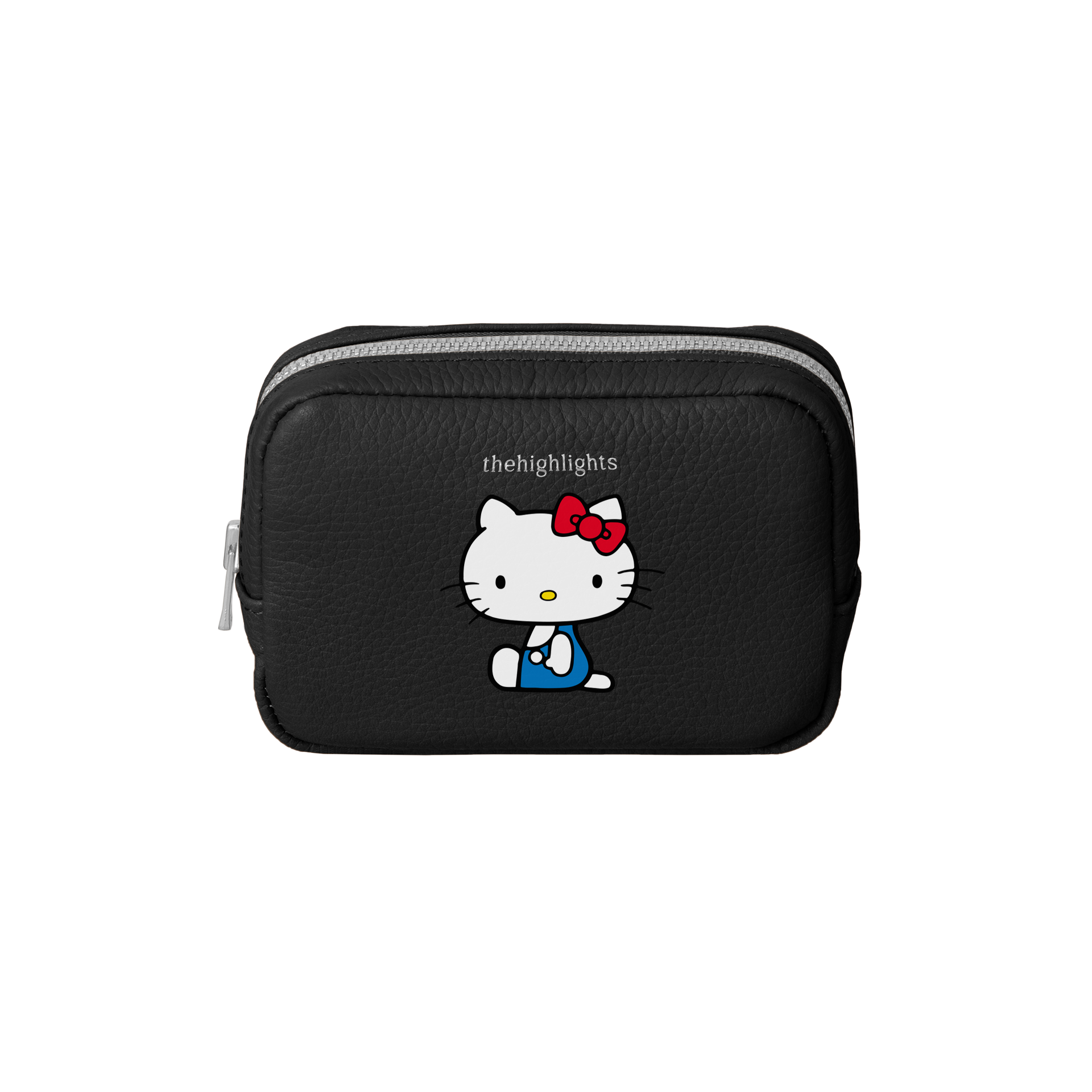 mini 'pouch' more black × HELLO KITTY