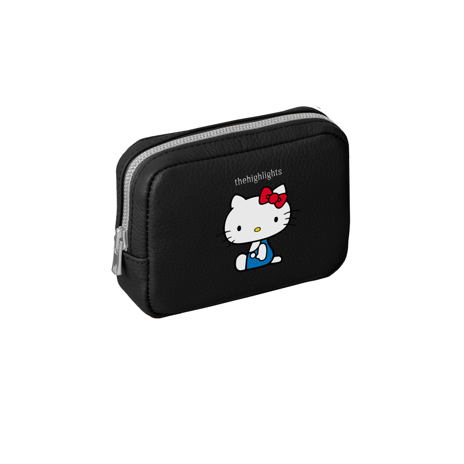 mini 'pouch' more black × HELLO KITTY