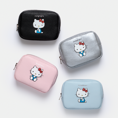 mini 'pouch' more black × HELLO KITTY