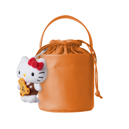 soft-toy 'charm' teddy × HELLO KITTY