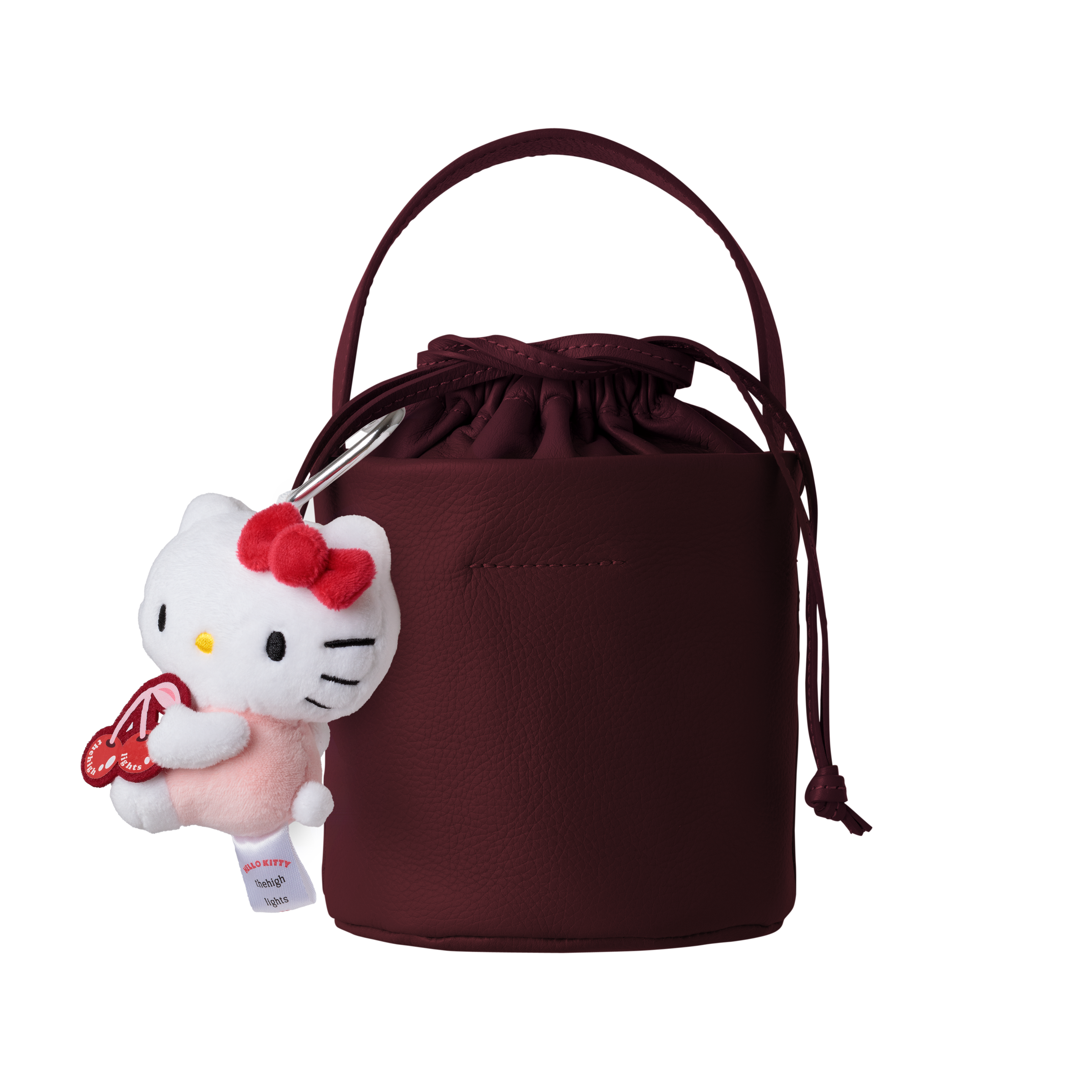 soft-toy 'charm' cherry × HELLO KITTY