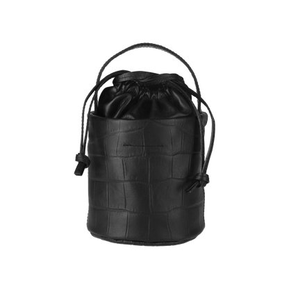 crocodile 'pot' black