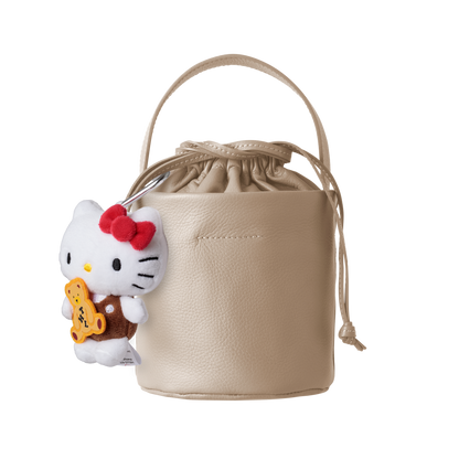 soft-toy 'charm' teddy × HELLO KITTY