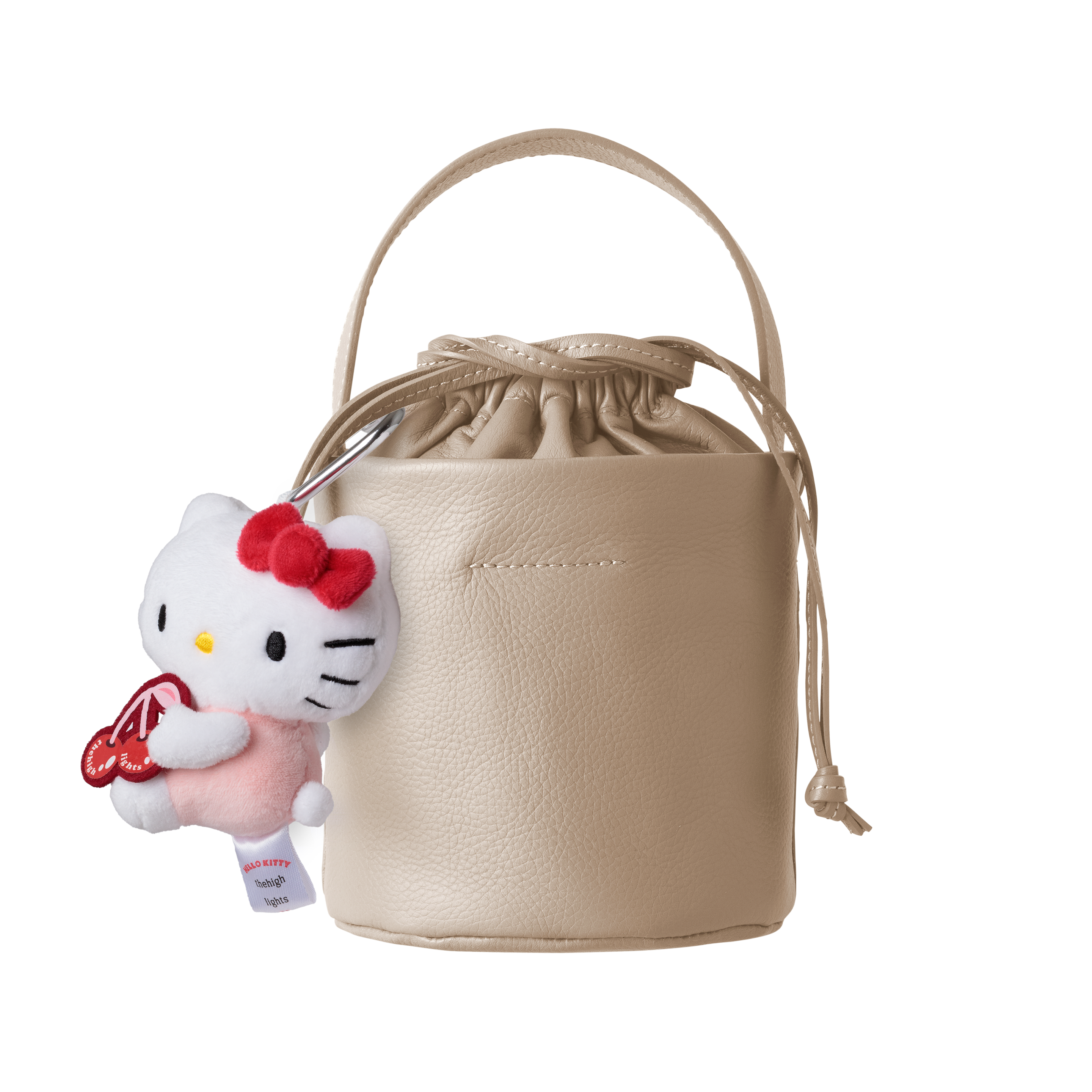 soft-toy 'charm' cherry × HELLO KITTY
