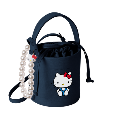 'pot' ink navy × HELLO KITTY