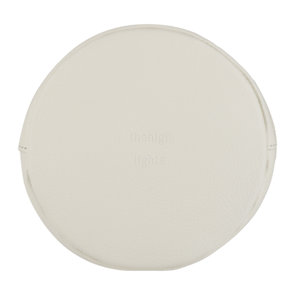 'pot large' low white