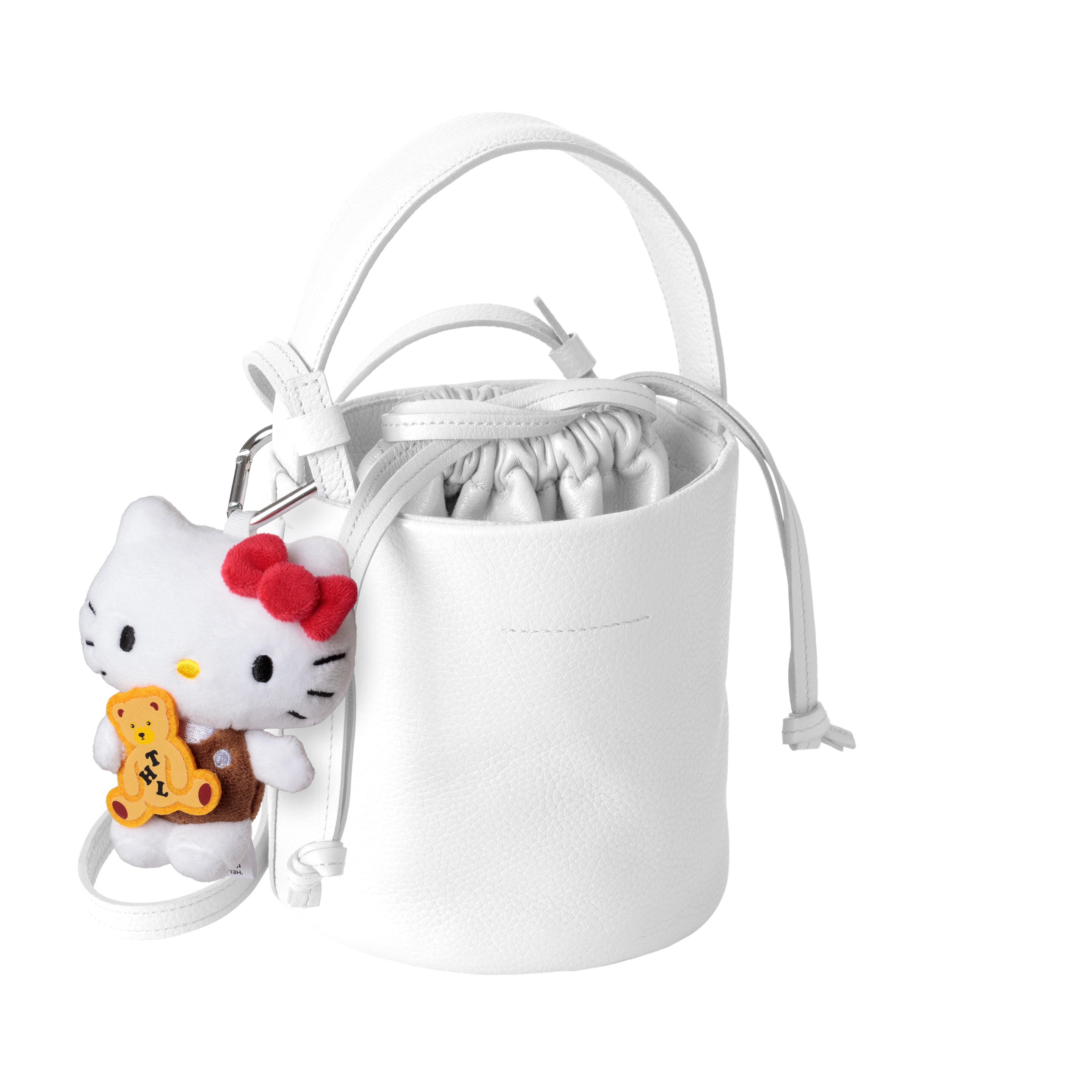 soft-toy 'charm' teddy × HELLO KITTY