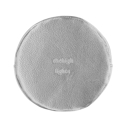 'pot' metallic silver