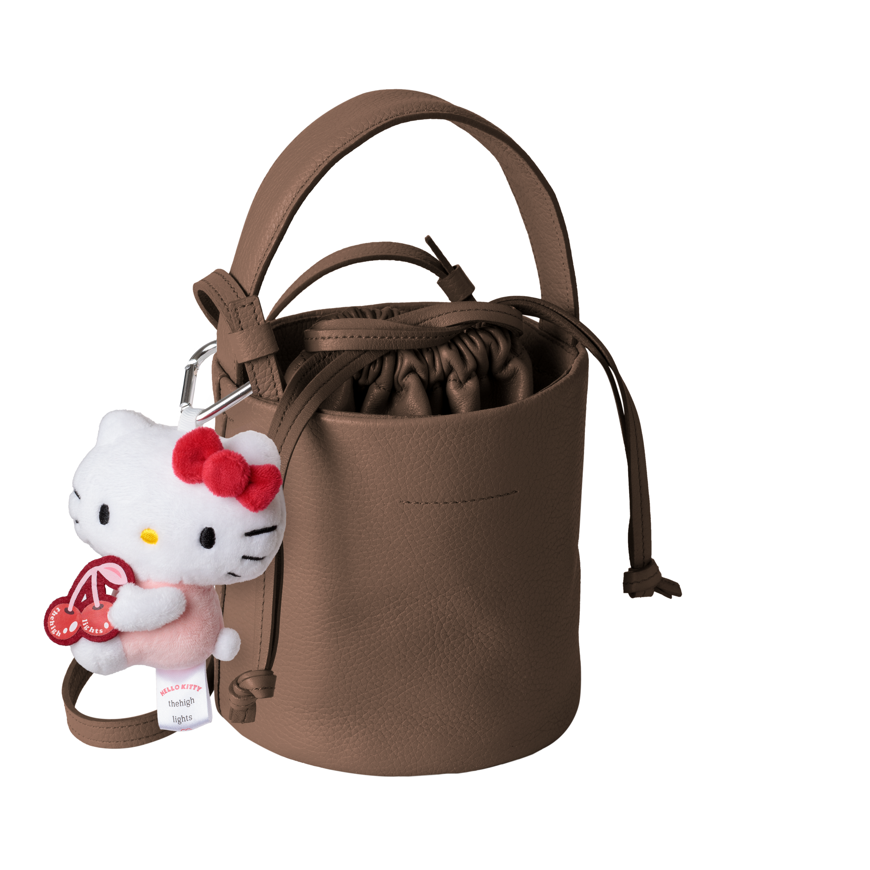 soft-toy 'charm' cherry × HELLO KITTY