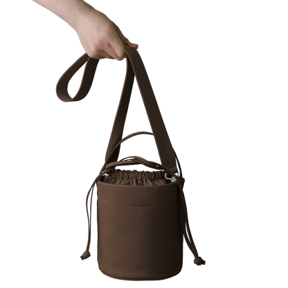 'pot large' wood brown