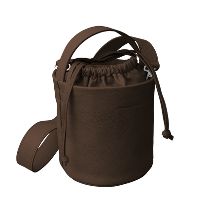 'pot large' wood brown