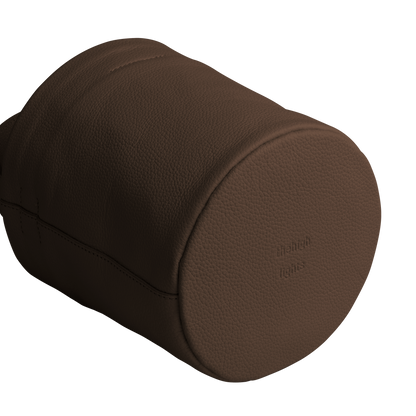 'pot large' wood brown