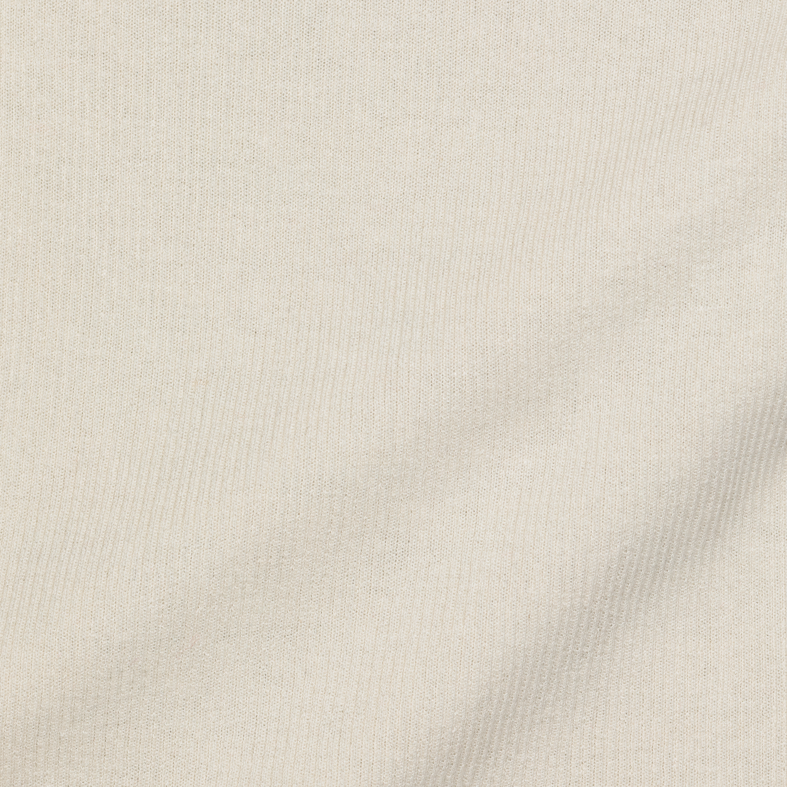 rib ‘knit’ polo-sweater white