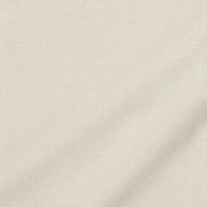 rib ‘knit’ polo-sweater white