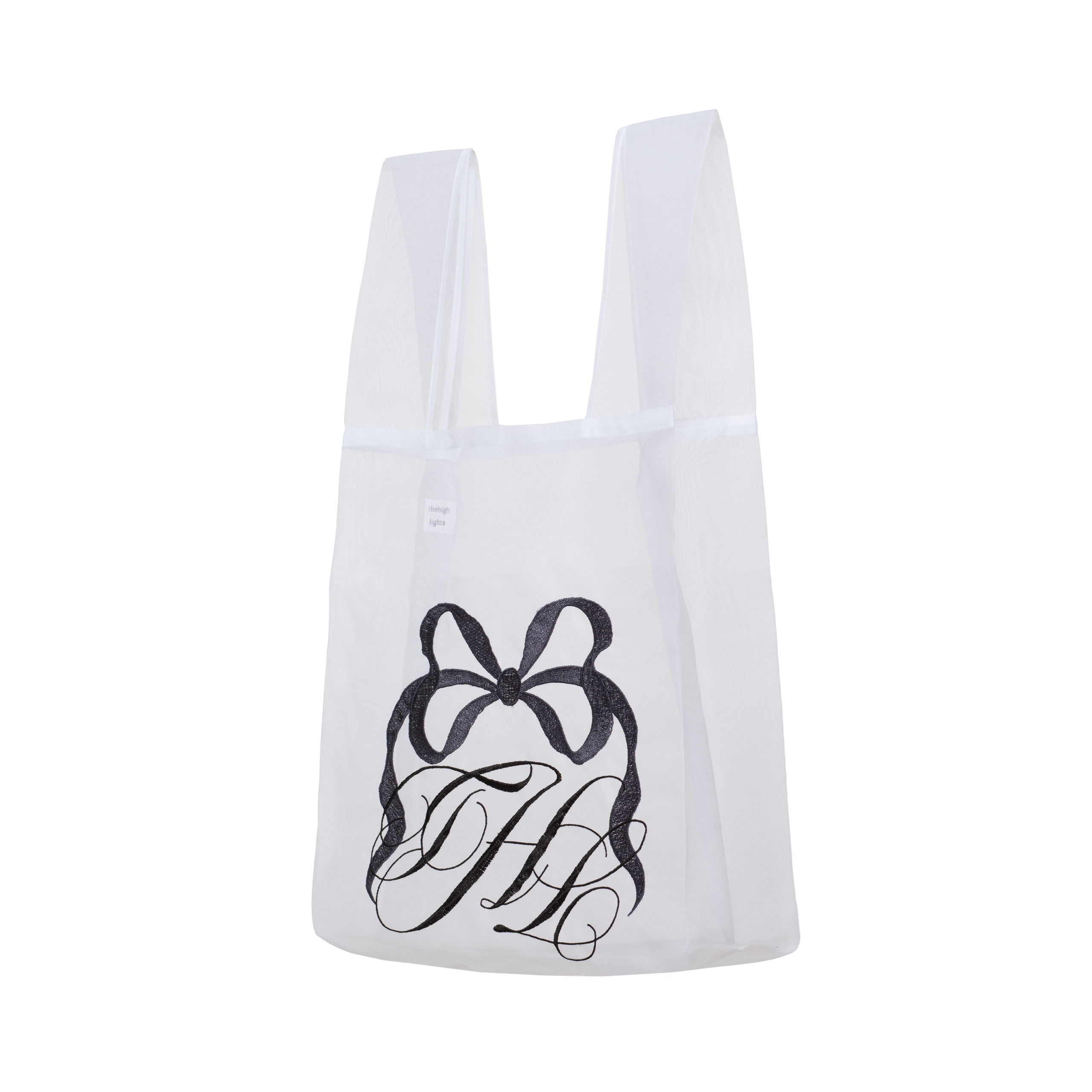 'supermarket' bag white