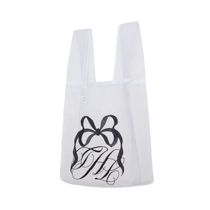 'supermarket' bag white