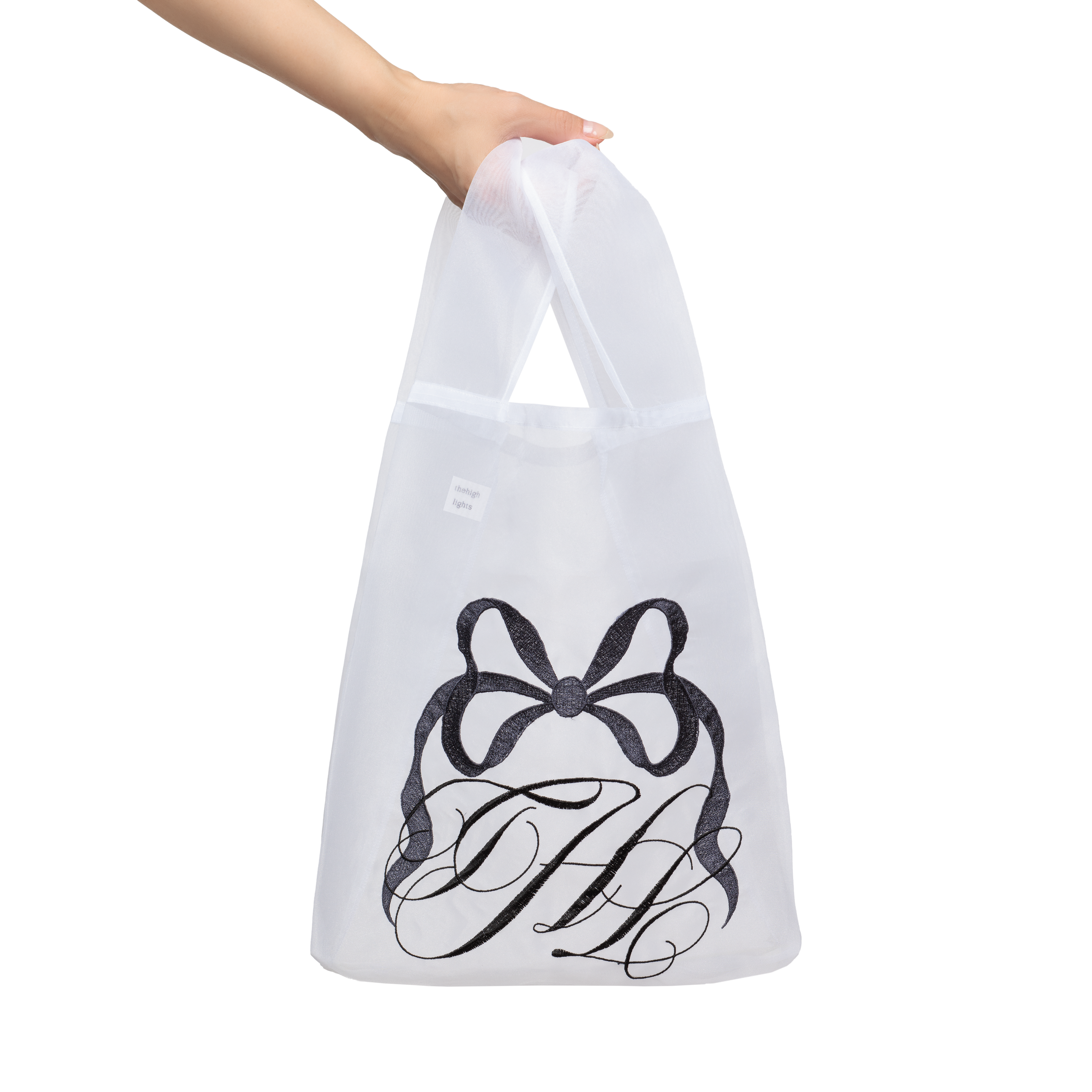 'supermarket' bag white