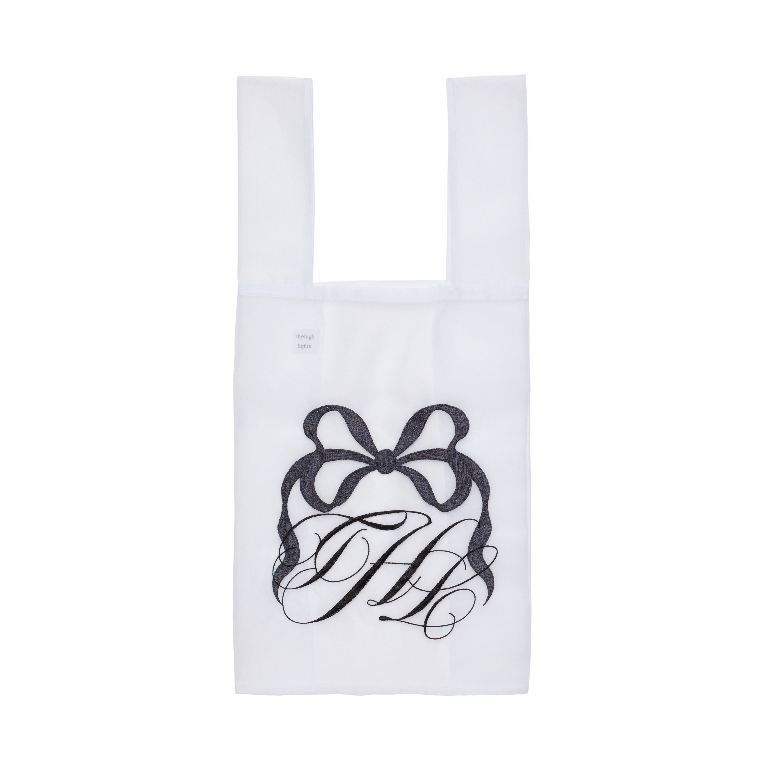 'supermarket' bag white