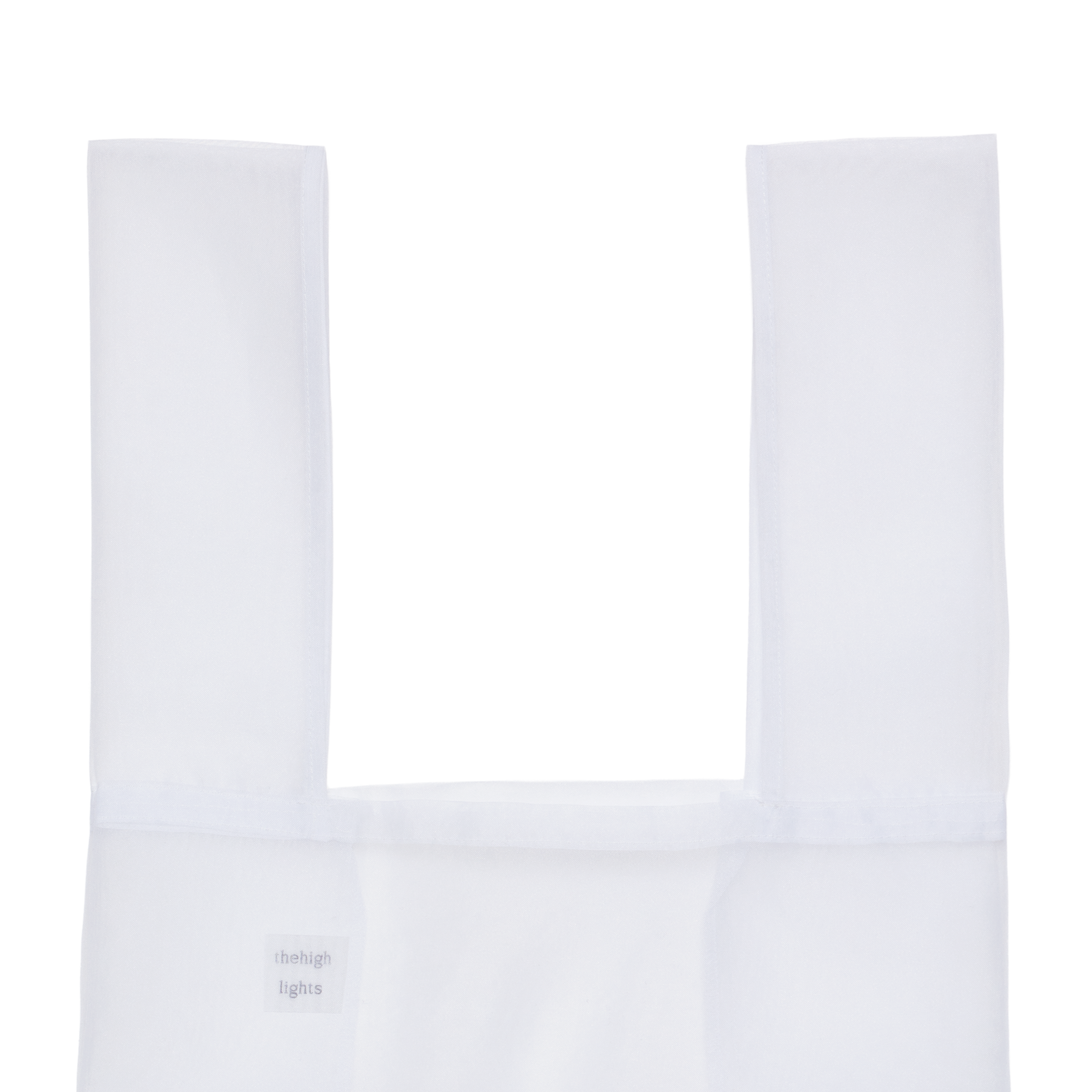 'supermarket' bag white