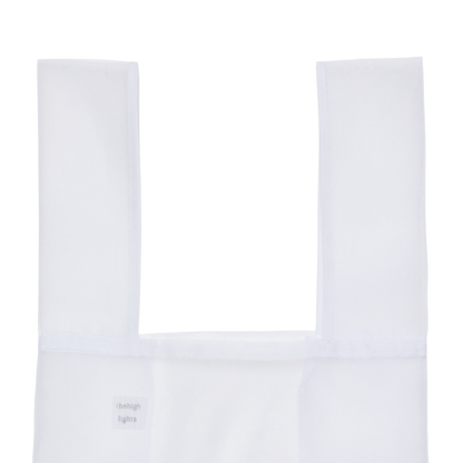 'supermarket' bag white