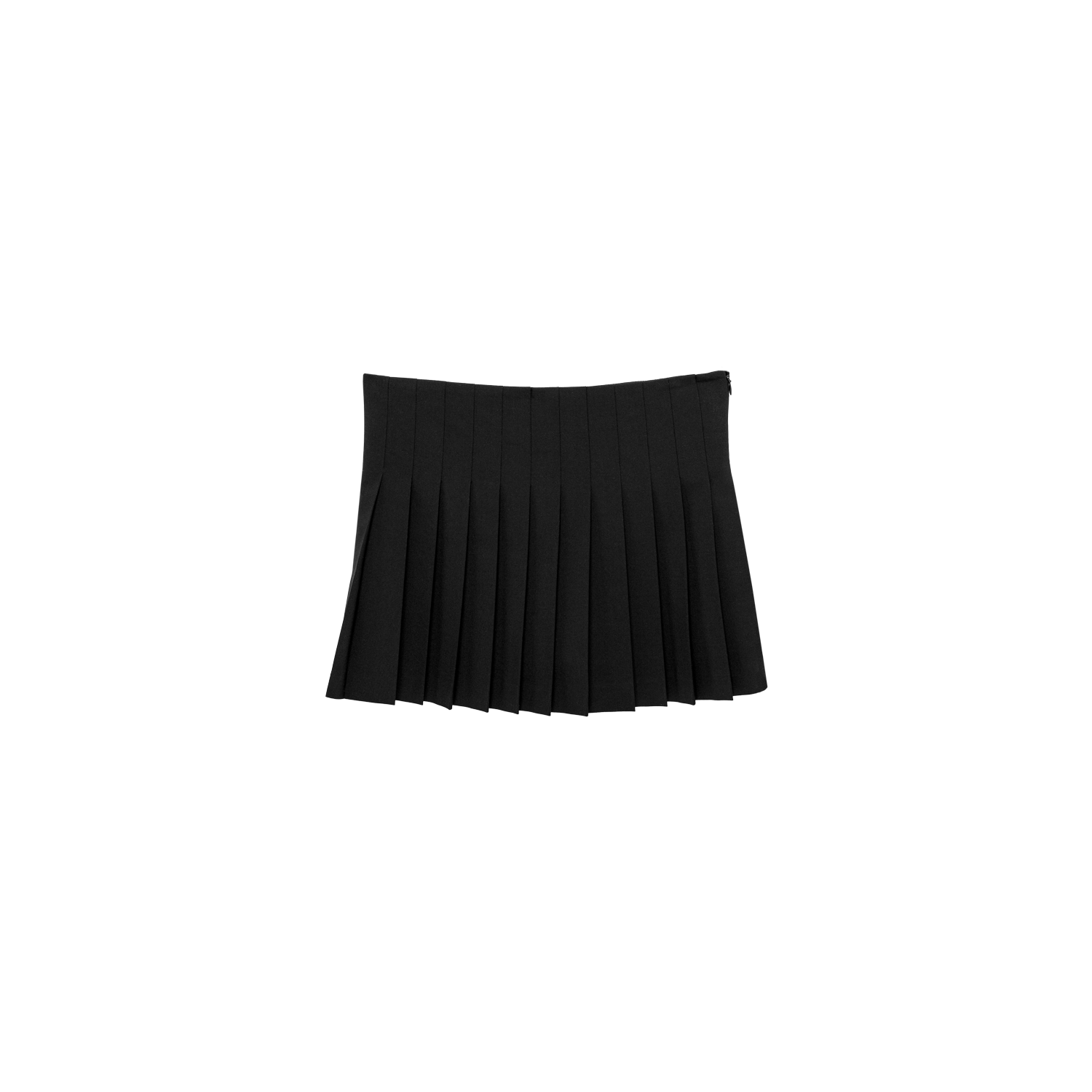pleats 'skirt' mini black