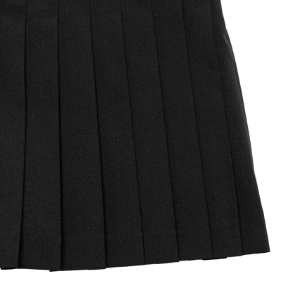 pleats 'skirt' mini black