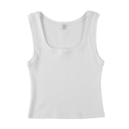 square 'tank' white