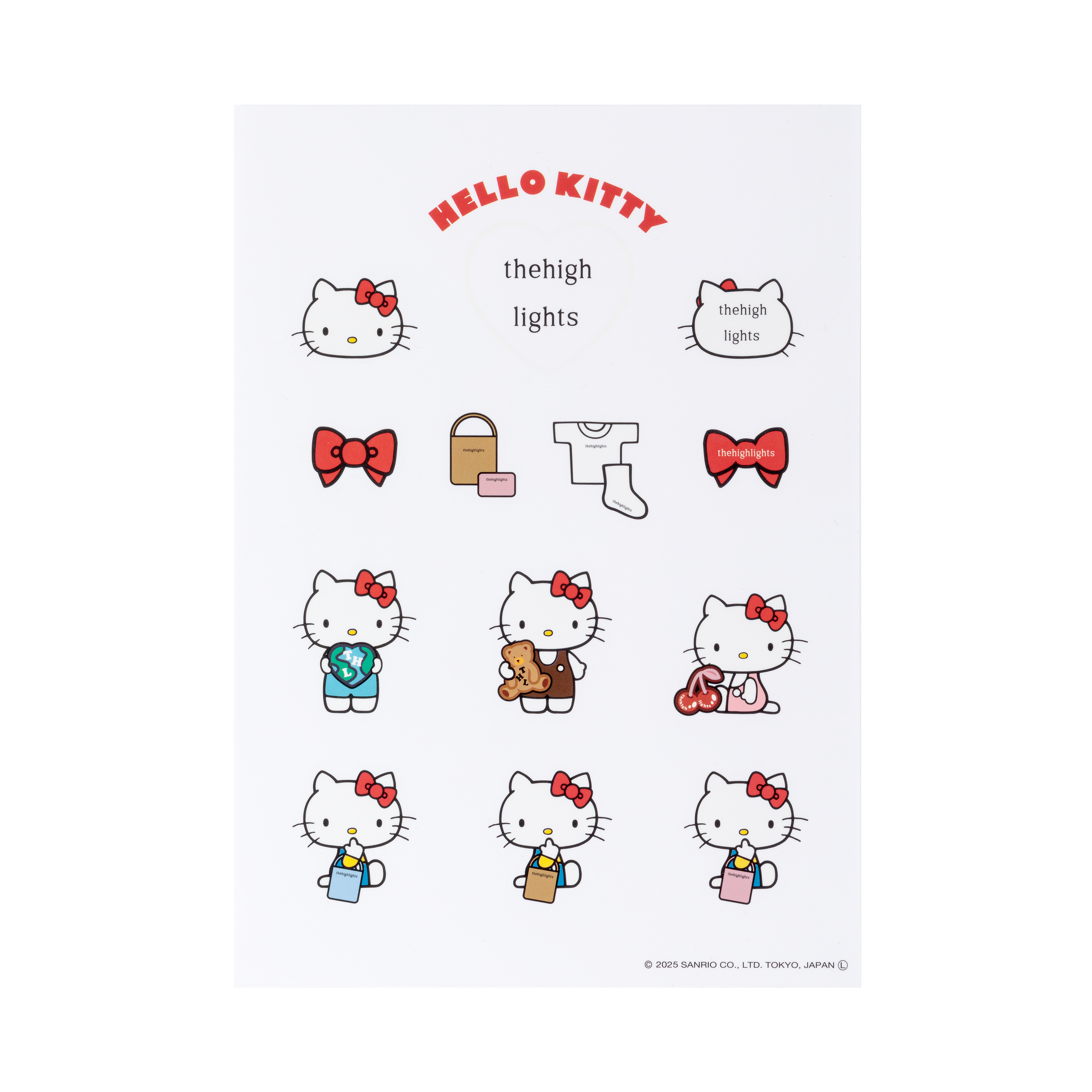 variety 'sticker' × HELLO KITTY