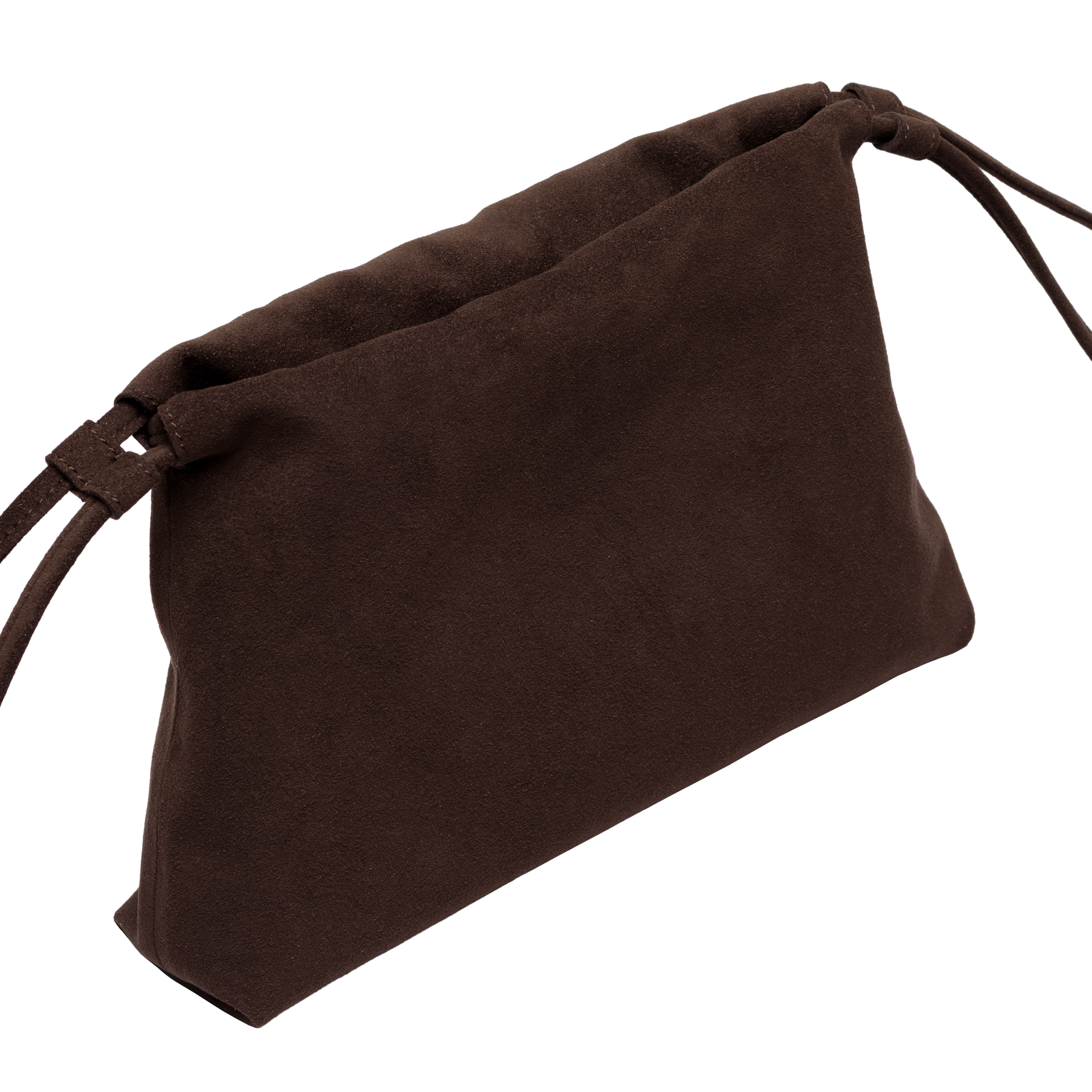 suede 'draw' brown