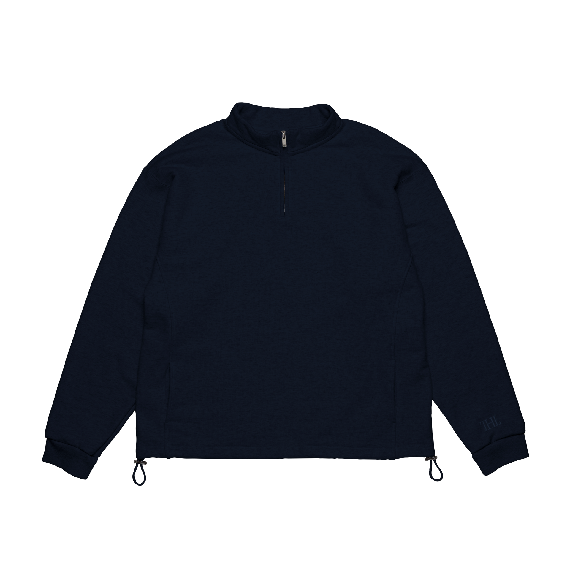 'zip sweat' ink navy［2nd edit.］