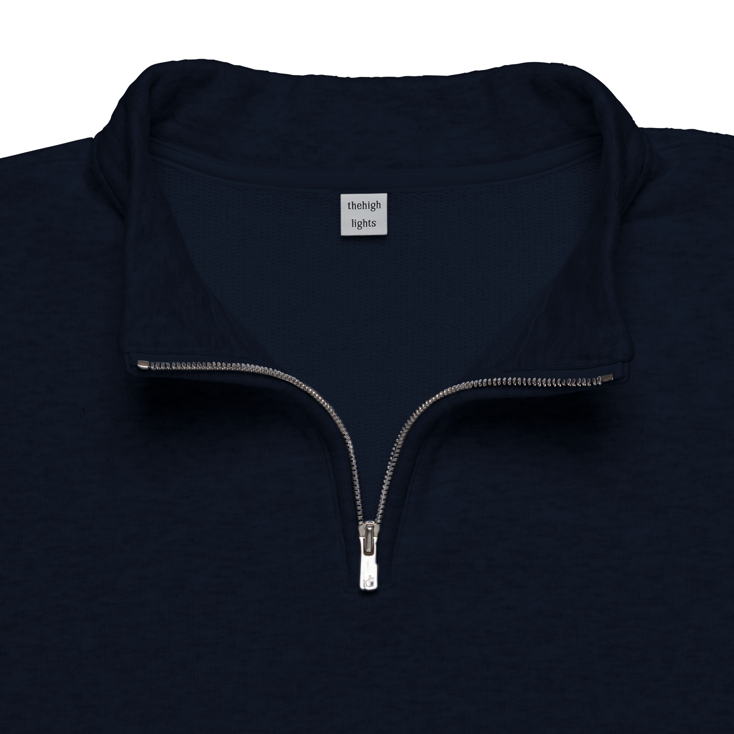 'zip sweat' ink navy［2nd edit.］