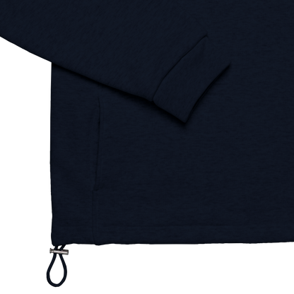 'zip sweat' ink navy［2nd edit.］