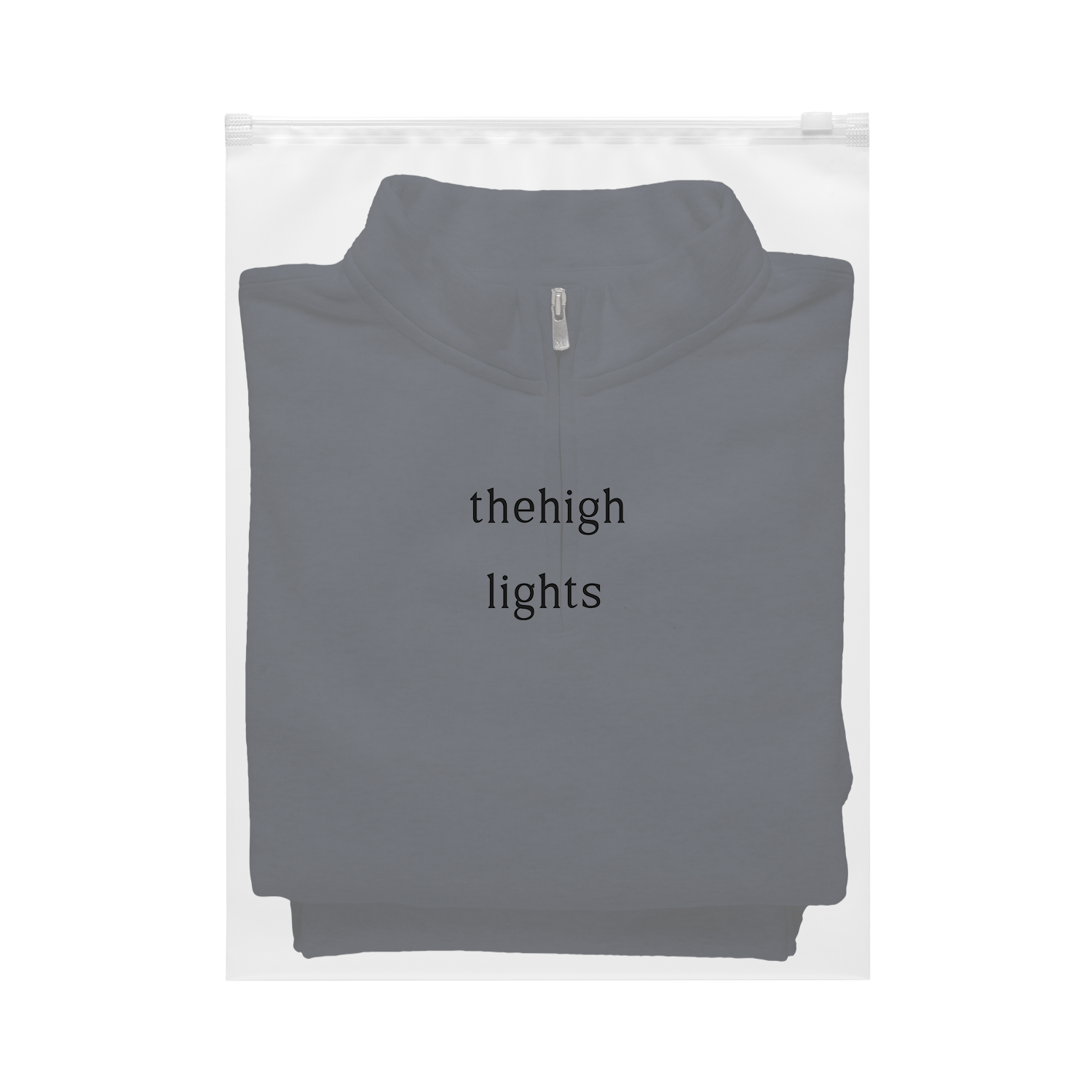 'zip sweat' ink navy［2nd edit.］