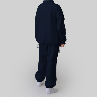 'zip sweat' ink navy［2nd edit.］