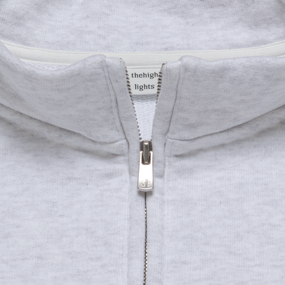 'zip sweat' steam gray［2nd edit.］