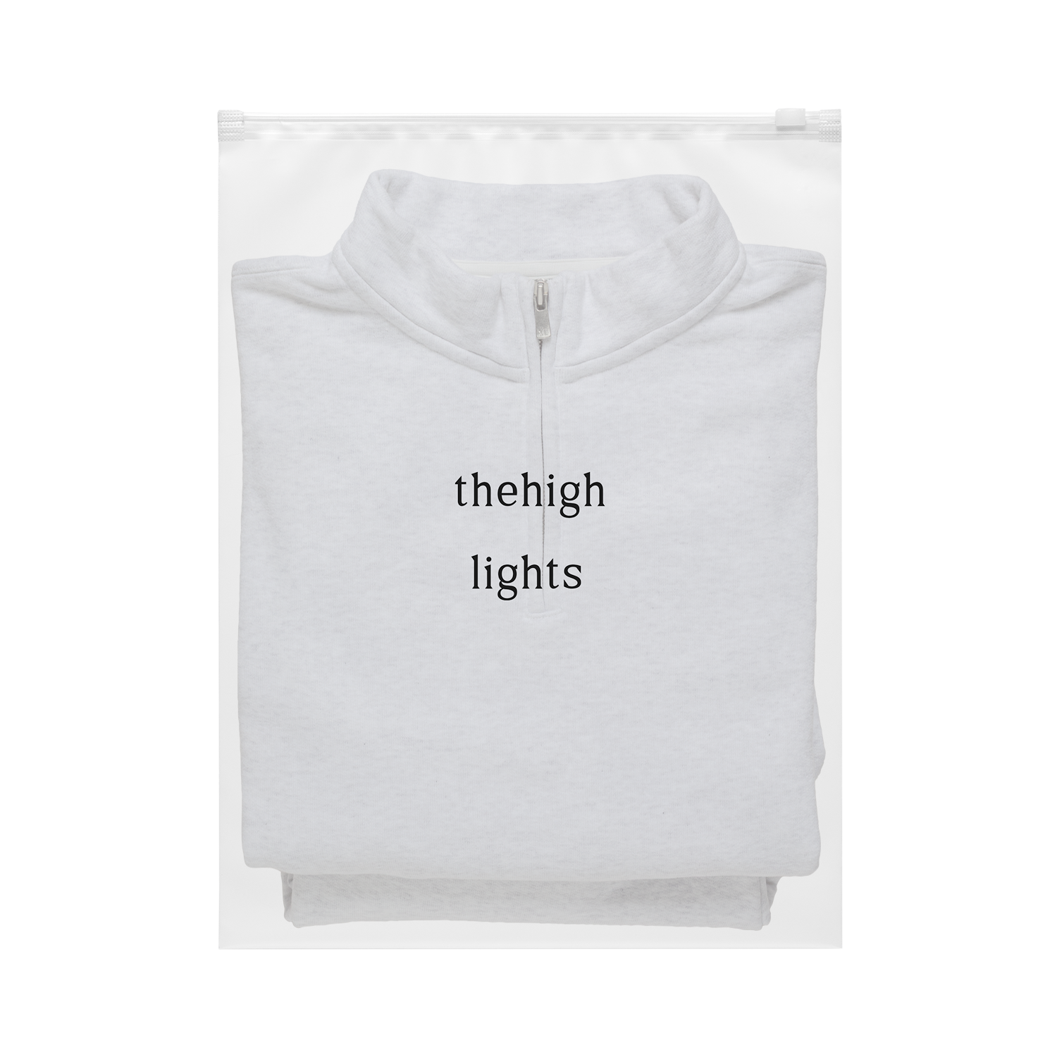 'zip sweat' steam gray［2nd edit.］